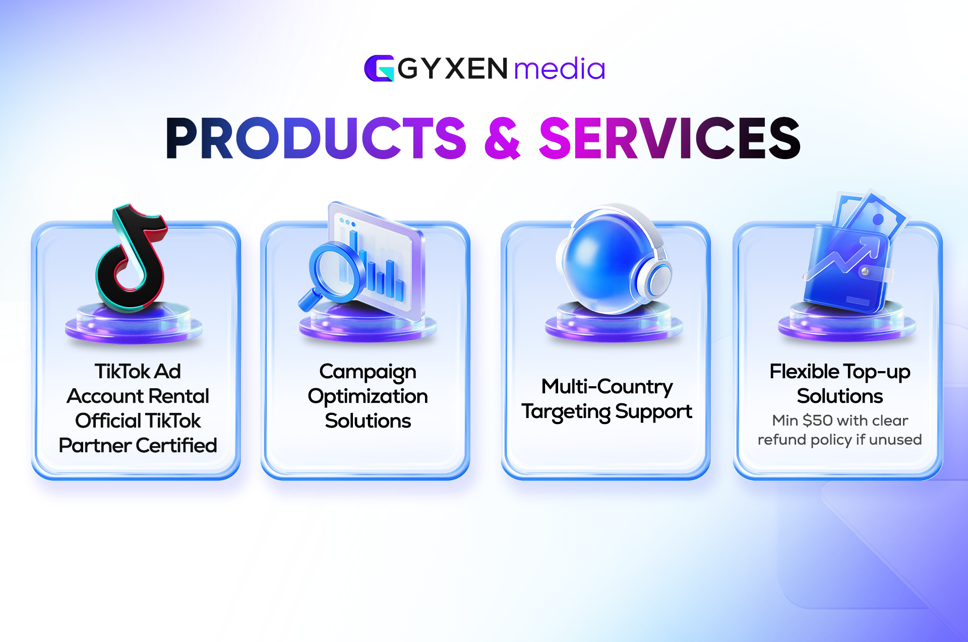 Gyxen Products & Services