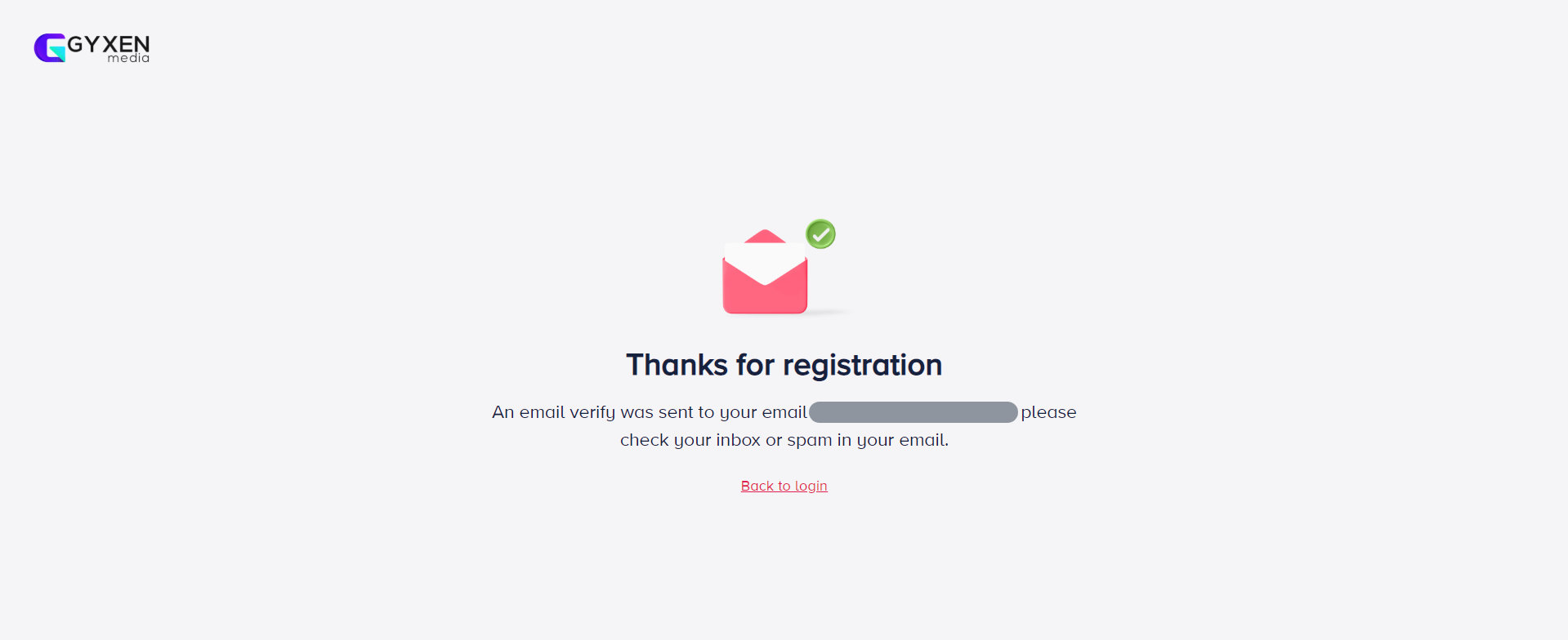 Step 1 — Register on Gyxen